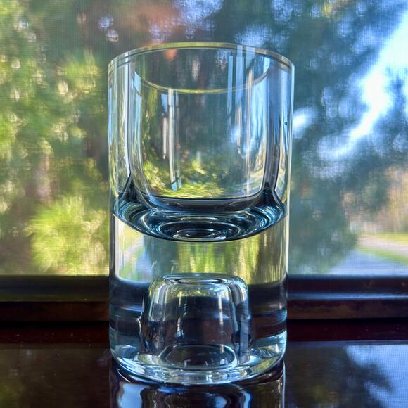 Vintage Krosno Poland Crystal Turnover Candle Holder for Candlestick or Votive - Picture 5 of 12